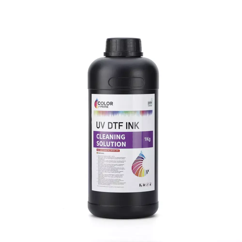 UV DTF Color Prime Cleaning Solution
