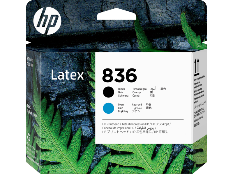 Печатающая головка HP 836 Black/Cyan Latex Printhead