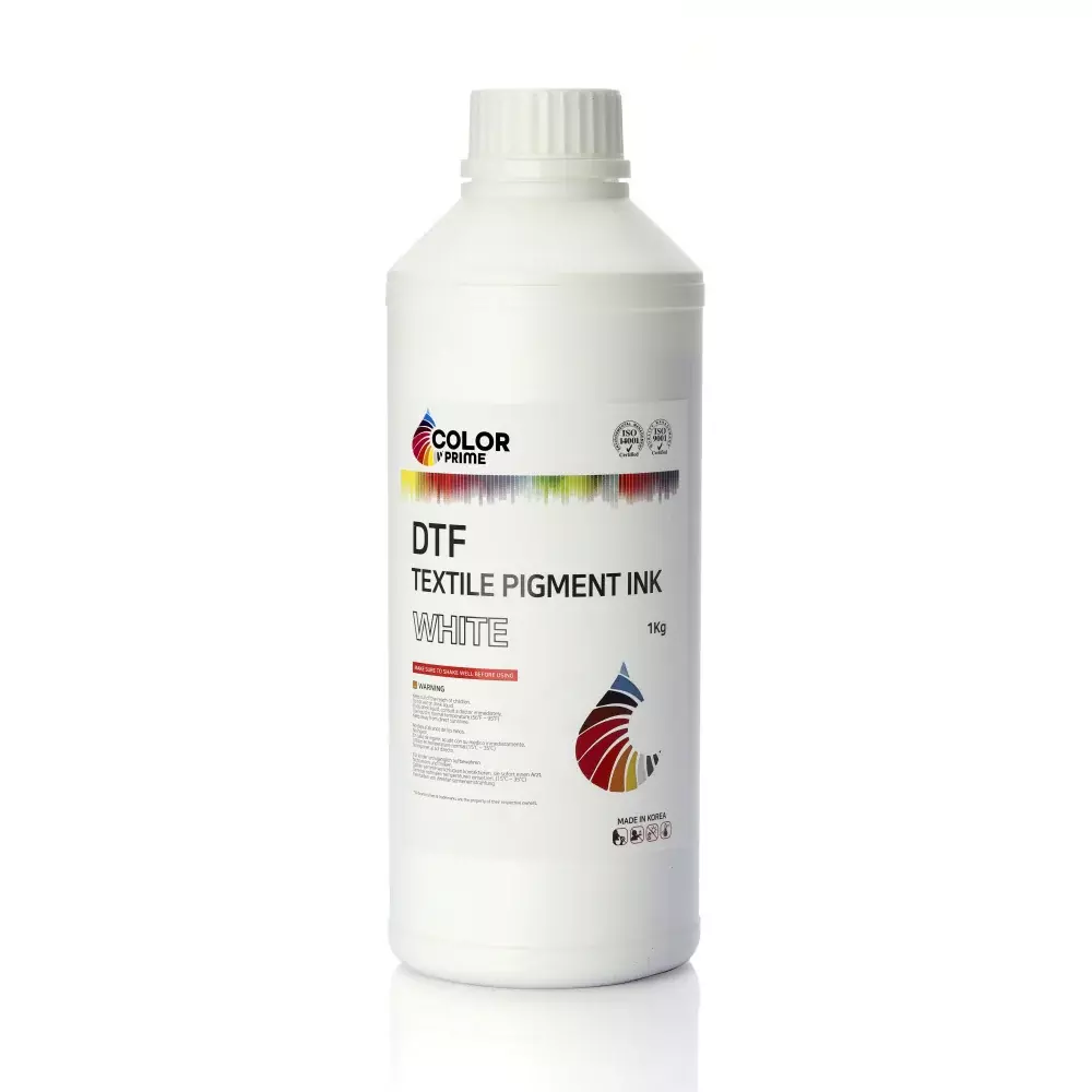 Чернила DTF White (Korea) бутылка 1 литр