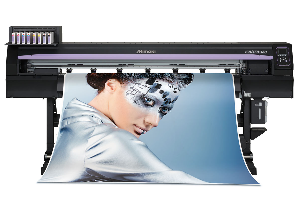 Рулонный Эко-сольвентный принтер-каттер Mimaki CJV150-160