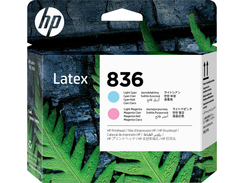 Печатающая головка HP 836 Light Cyan/Light Magenta Latex Printhead
