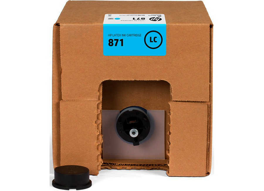 Картридж HP Latex 871 Light Cyan, 10 л